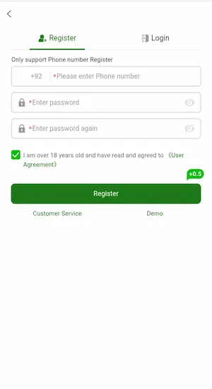 GM7 Game Register