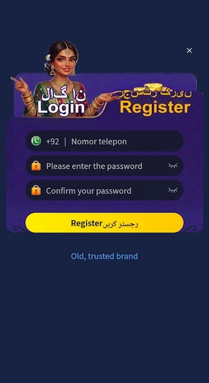 PK368 Game Register