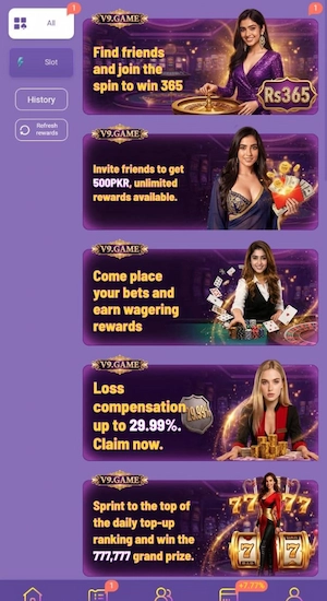 V9 Game Bonuses